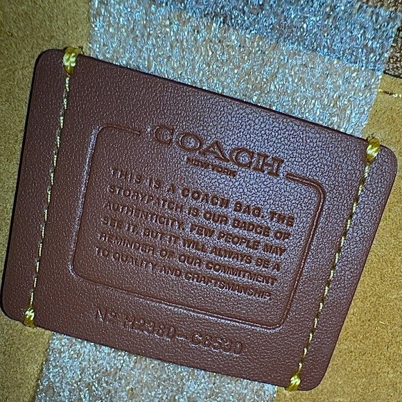 NWT Coach Ruby Satchel 25 In Colorblock (Chalk Multi) - Picture 12 of 16